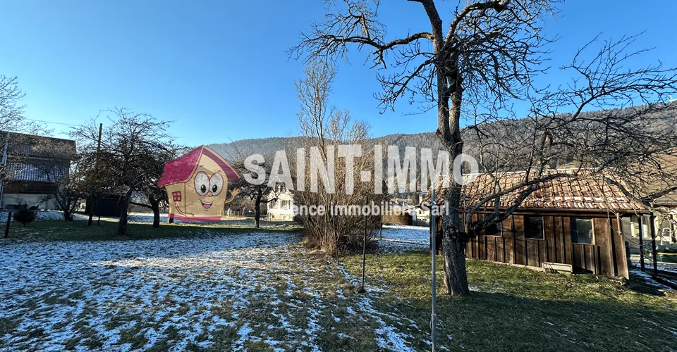Deux belles parcelles de terrain constructible d’une superficie totale de 1'435 m2 à Villeret