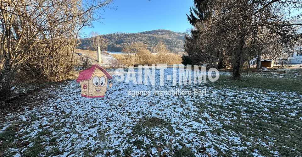 Deux belles parcelles de terrain constructible d’une superficie totale de 1'435 m2 à Villeret