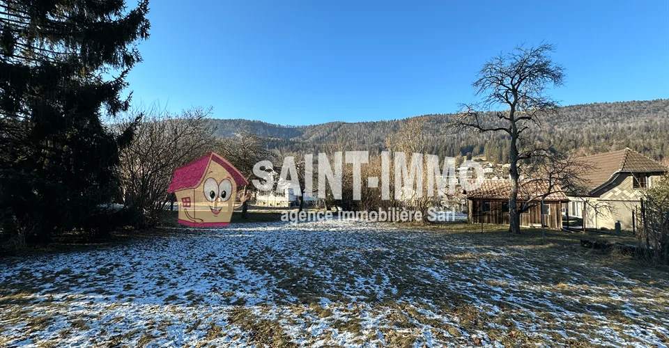 Deux belles parcelles de terrain constructible d’une superficie totale de 1'435 m2 à Villeret