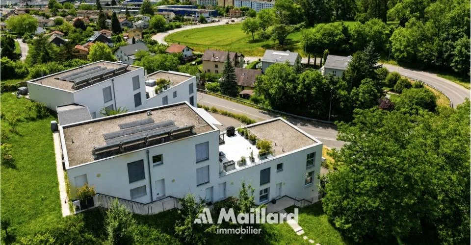 4.5 pièces avec terrasse 60 m² & jardin - Yverdon