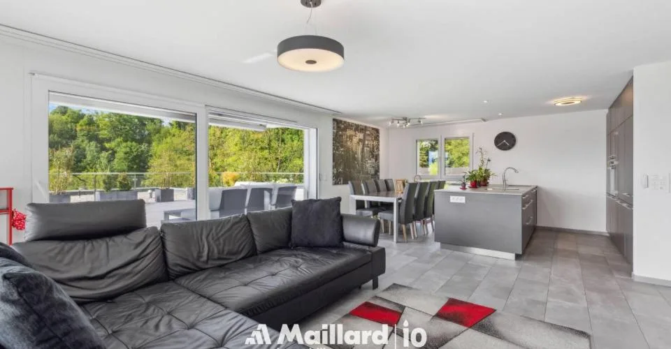 4.5 pièces avec terrasse 60 m² & jardin - Yverdon