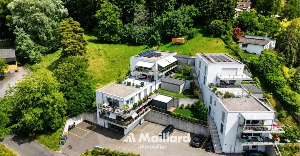 4.5 pièces avec terrasse 60 m² & jardin - Yverdon