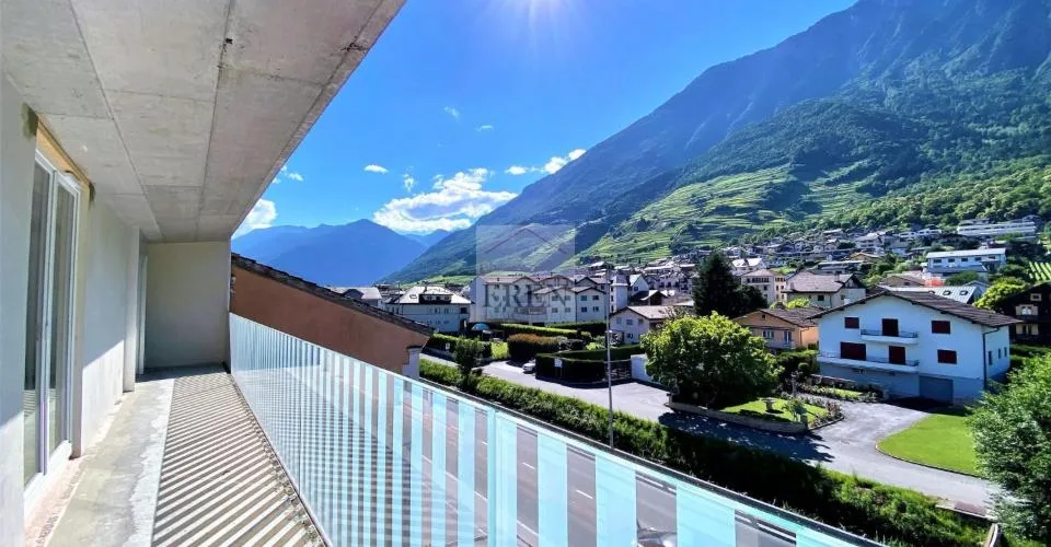 Spacieux attique 2,5p de 90m2 et grande terrasse de 29 m2 au centre de Fully – photo 25 sur 35