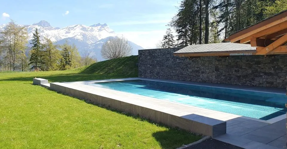 Magnifique appartement de 3.5 pièces avec terrasse-jardin et piscine – photo 4 sur 9