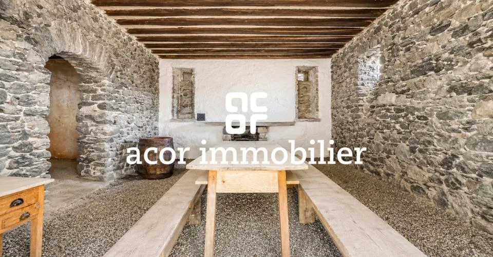 Un site d'exception au cœur de la montagne, au potentiel remarquable