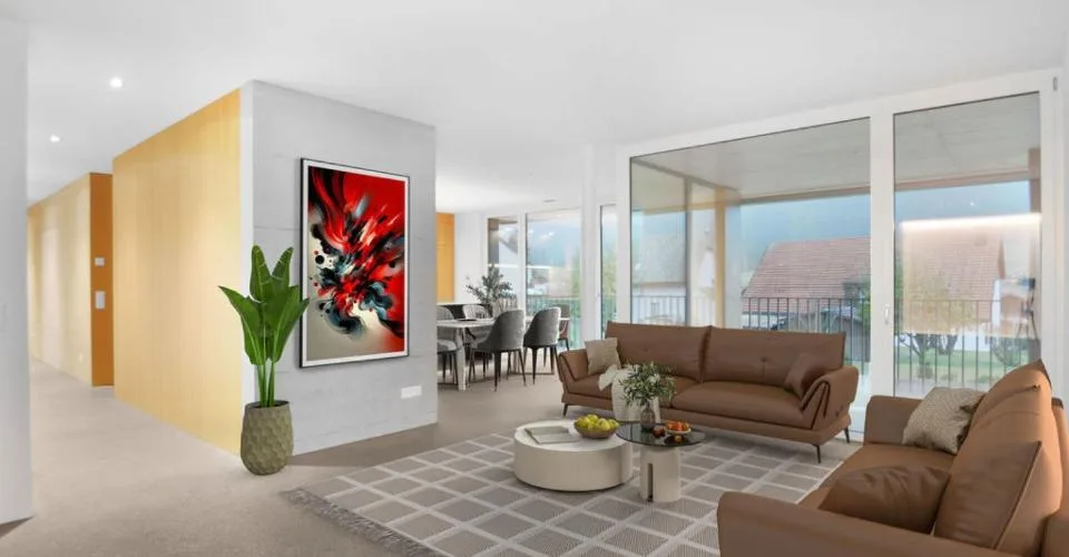 Malleray, dernier appartement 6 pièces de haut standing au rez-de-chaussée – foto 5 di 13