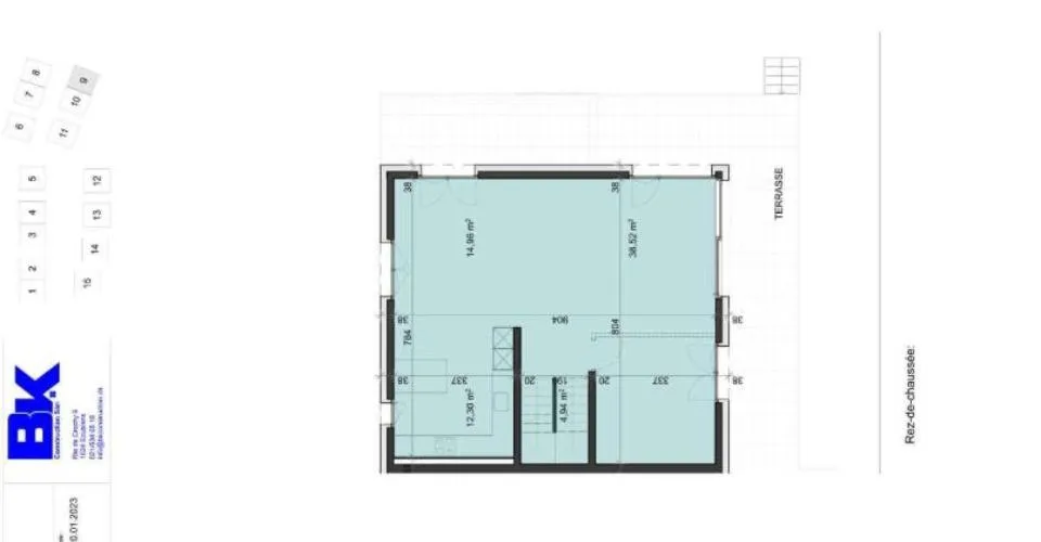 Villa contemporaine dans un cadre bucolique