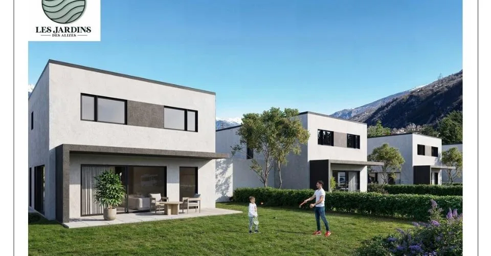Les Jardins des Alizés à Aproz 4.5 pièces