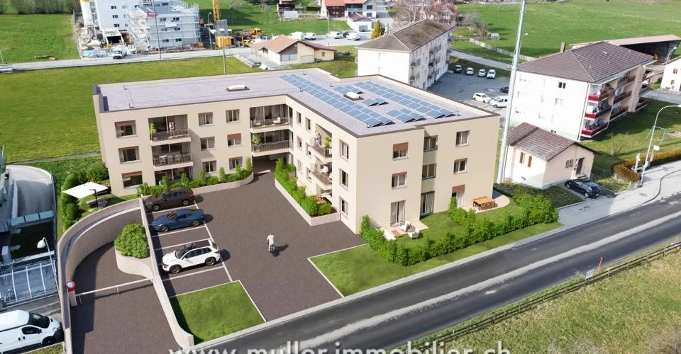 Spacieux 5.5 pièces avec terrasse et jardin à 5 min de Romont – foto 8 di 13