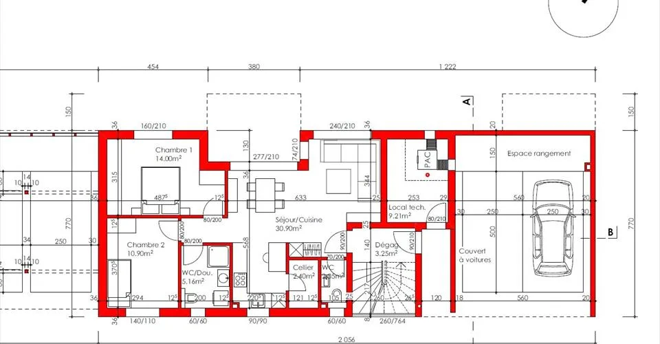 3.5 pces neuf avec jardin 120 m2 à Charrat