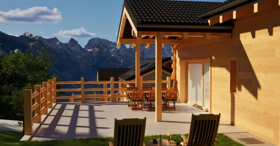 Au coeur des 4 Vallées votre chalet avec une vue à couper le souffle