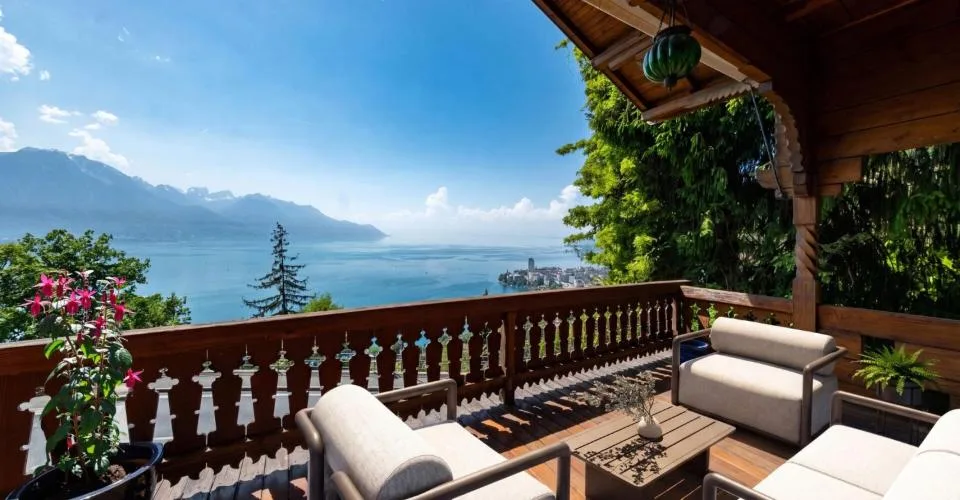 Chalet historique avec une vue imprenable sur le lac !