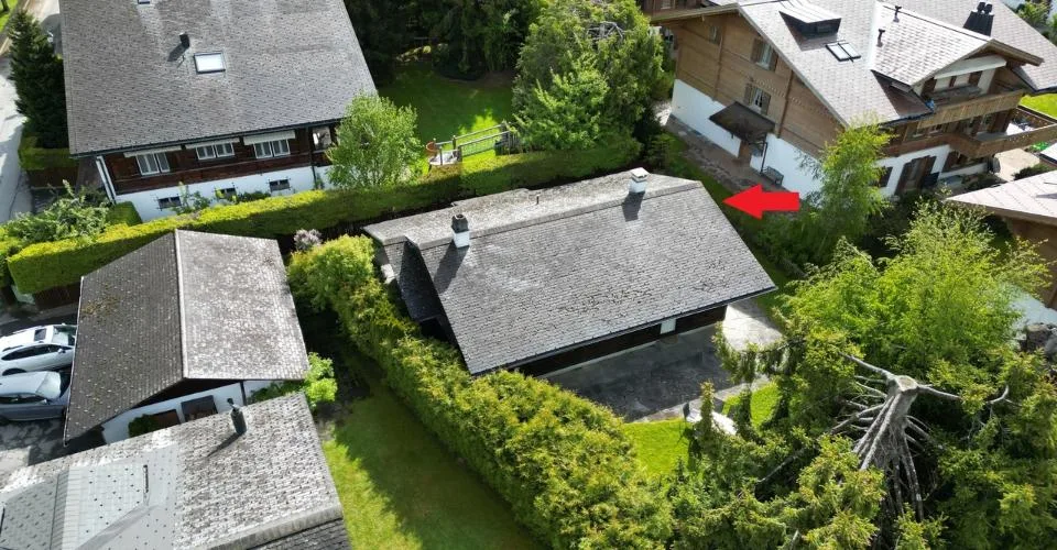 Rareté ! Terrain à bâtir avec chalet à renover – Foto 5 von 6