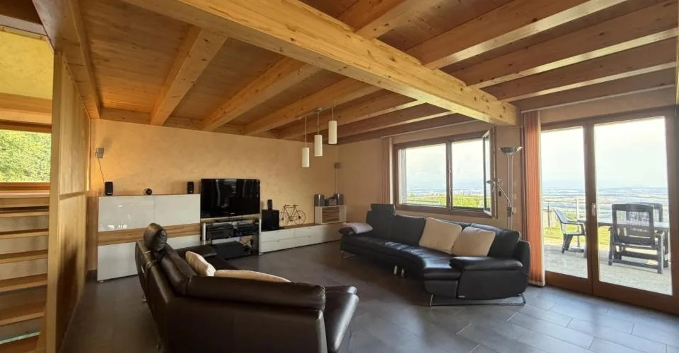 Villa-chalet individuel d'exception - vue panoramique et calme absolu