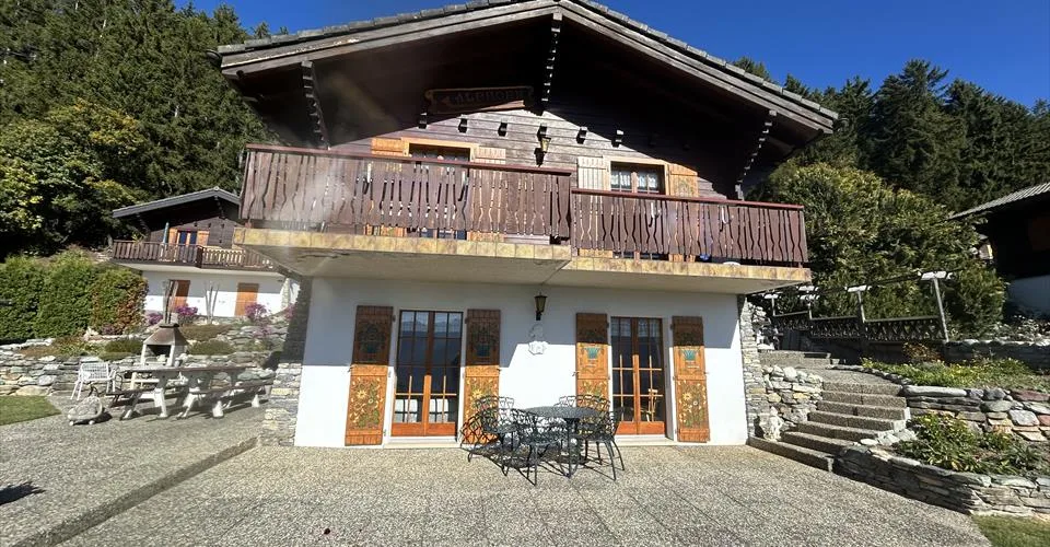 Chalet de vacances avec superbe vue