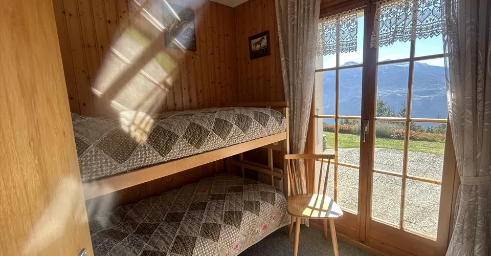 Chalet de vacances avec superbe vue