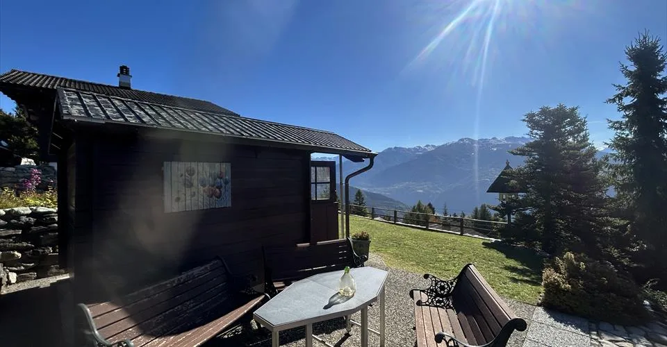 Chalet de vacances avec superbe vue