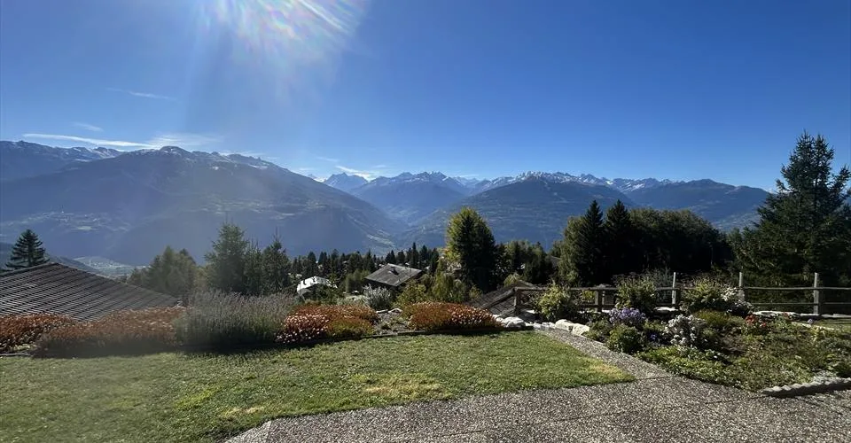 Chalet de vacances avec superbe vue