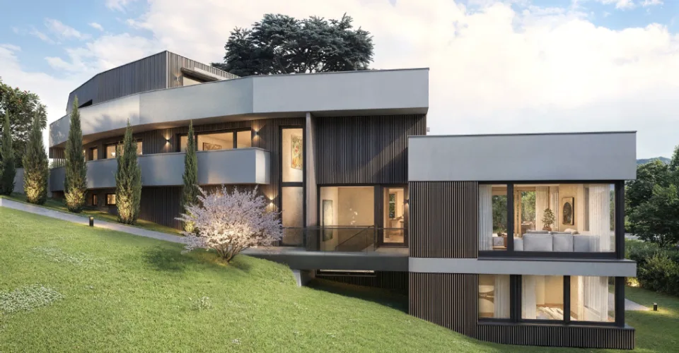 Grande villa de 6 pièces + cuisine + sous-sol avec vue lac aux finitions haut-de-gamme à vendre sur plan – photo 3 sur 15