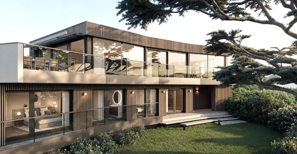 Grande villa de 6 pièces + cuisine + sous-sol avec vue lac aux finitions haut-de-gamme à vendre sur plan – photo 4 sur 15