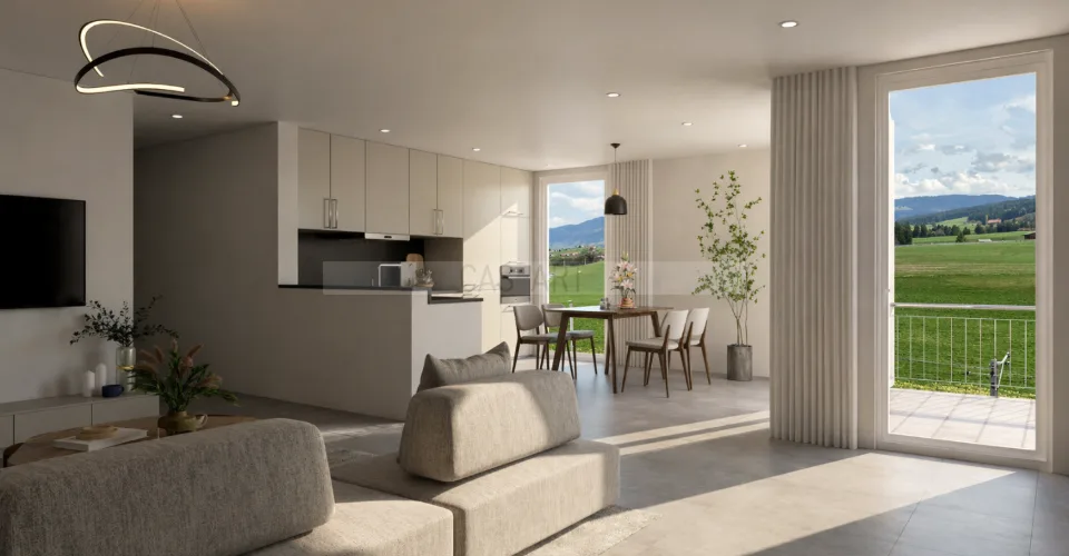 Lot A06: appartement 4.5 pc, Vaulruz