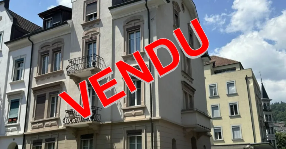Bienne, bel appartement de 3 pièces au rez-de-chaussée, garage