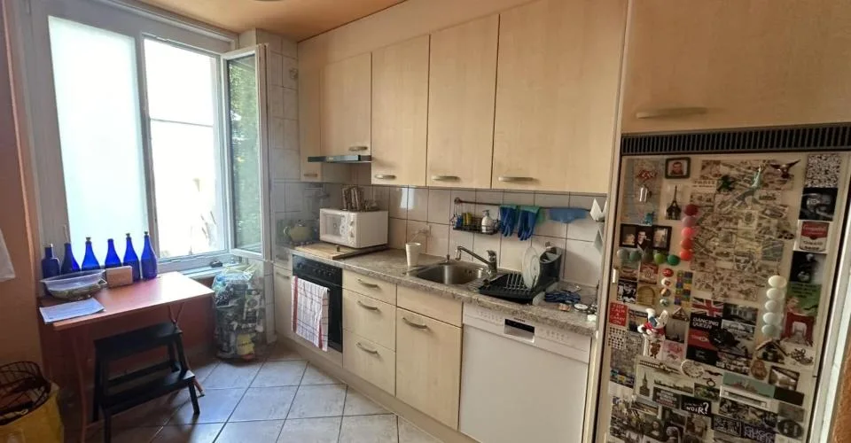 Bienne, bel appartement de 3 pièces au rez-de-chaussée, garage