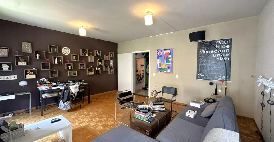 Bienne, bel appartement de 3 pièces au rez-de-chaussée, garage