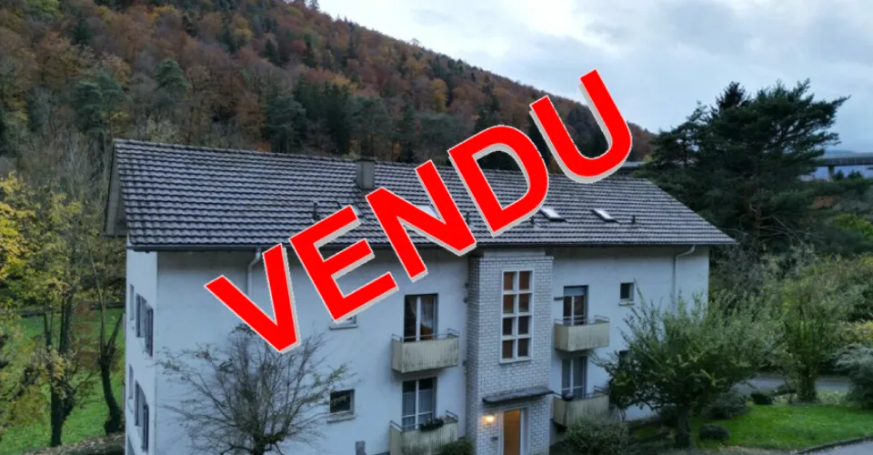 Frinvillier, immeuble de rendement 6 app, 4 garages - entièrement loué