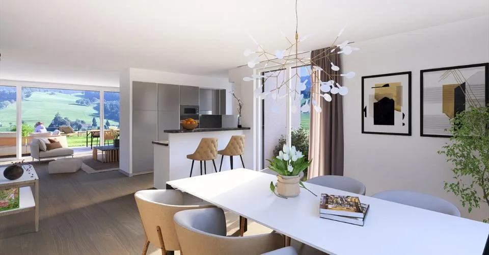 Promotions de 15 villas mitoyennes de 5 et 6 pièces à vendre à Le Mouret