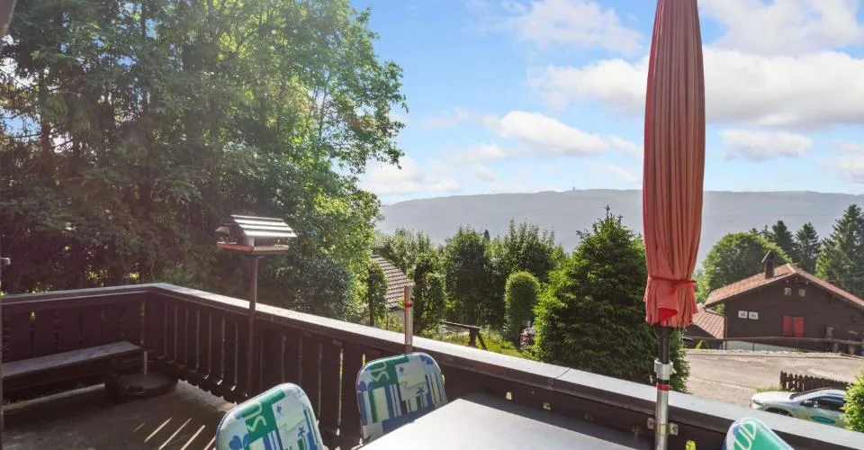 Mont-Soleil, chalet en bordure de forêt avec vue sur Chasseral – photo 12 sur 13
