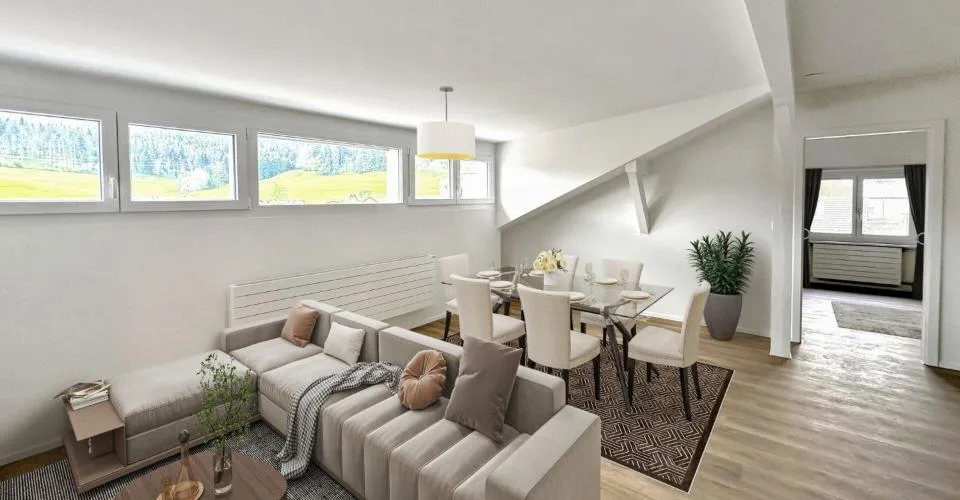 Bévilard, immeuble refait à neuf de 6 appartements et 2 garages – foto 5 di 13