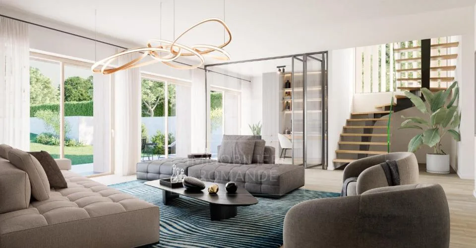 "Les Clarines" - Villa de 7 pièces de 320 m2 située en plein coeur du village de Choulex