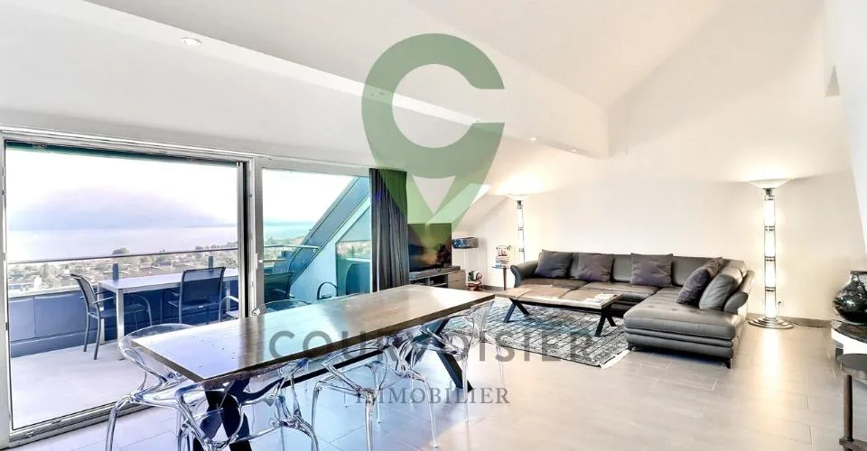 Prestigieux 4,5 pièces avec panorama exclusif sur le lac et les montagnes