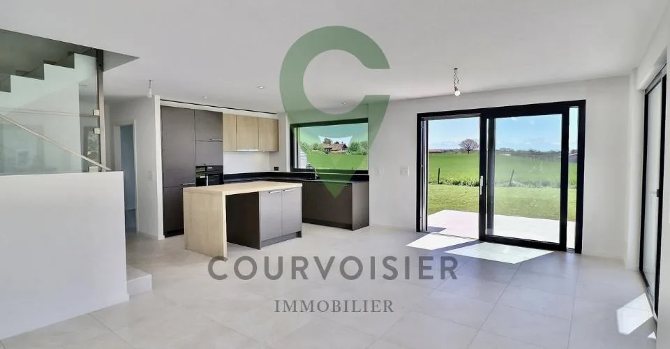 Neuf ! Villa jumelée avec vue sur les Alpes - à 10 minutes d'Aubonne
