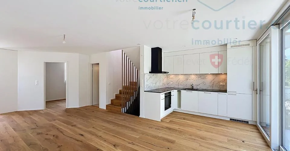 Villa contemporaine neuve en pignon avec jardin - disponible de suite – photo 4 sur 13