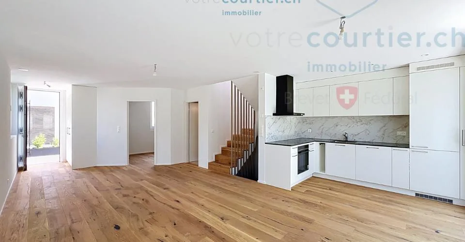 Villa contemporaine neuve en pignon avec jardin - disponible de suite – photo 6 sur 13