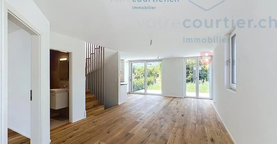 Villa contemporaine neuve en pignon avec jardin - disponible de suite – photo 8 sur 13