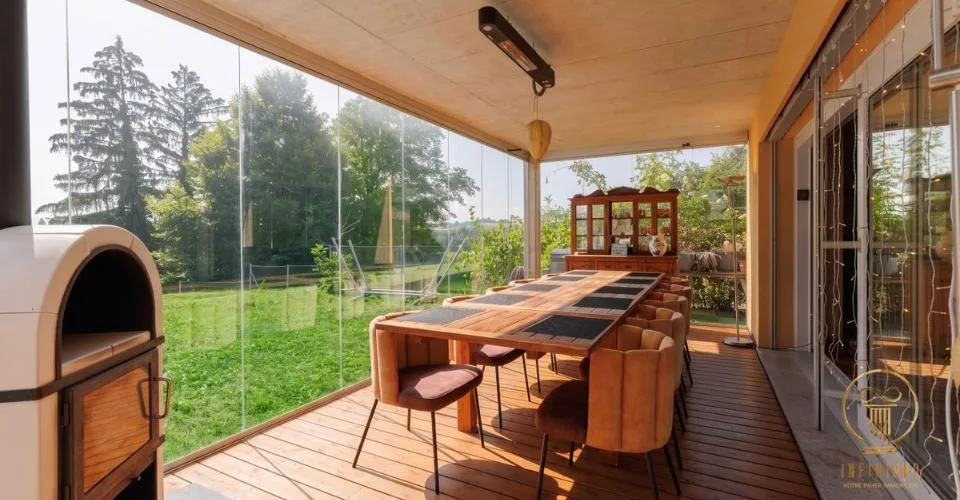 CARROUGE (VD), OBJET RARE ! Maison individuelle de 5.5 pièces avec vue sur le Moléson.