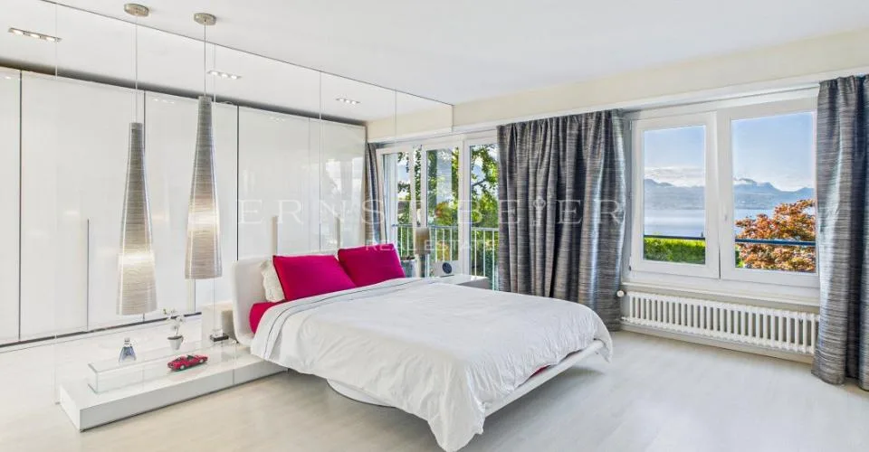 Propriété de prestige avec jardin paysager, piscine et panorama sur le Léman – foto 5 di 12