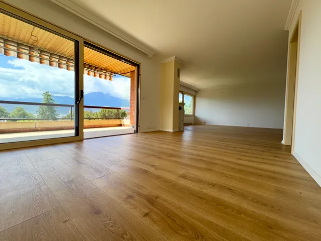 Magnifique appartement avec vue épustouflante sur le lac et montagnes