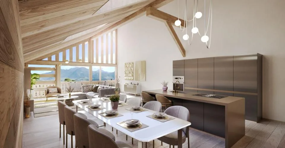 Nouvelle promotion à Choëx de deux appartements en duplex - lot C