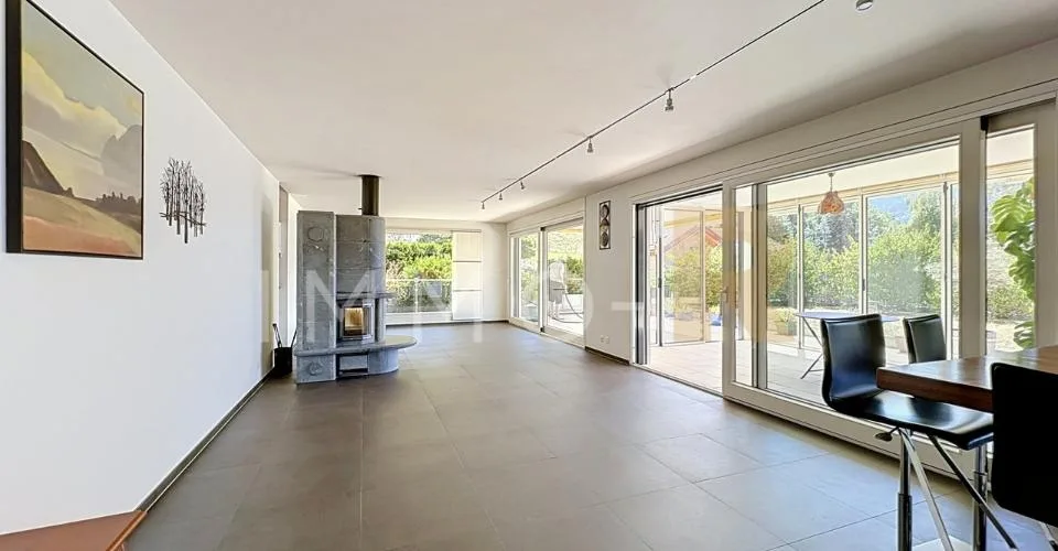 Spacieux appartement - terrasse, jardin vue dégagée sur le Moléson