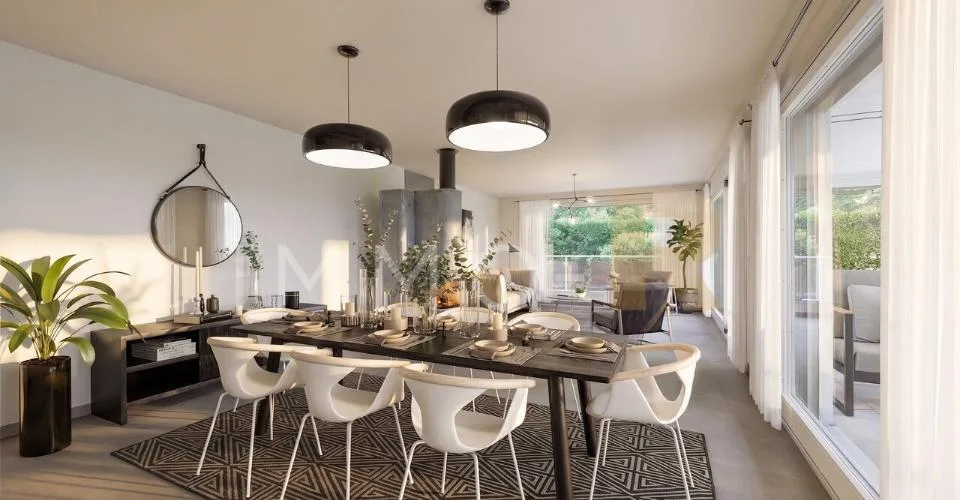 Spacieux appartement - terrasse, jardin vue dégagée sur le Moléson