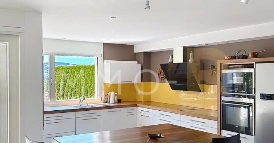 Spacieux appartement - terrasse, jardin vue dégagée sur le Moléson