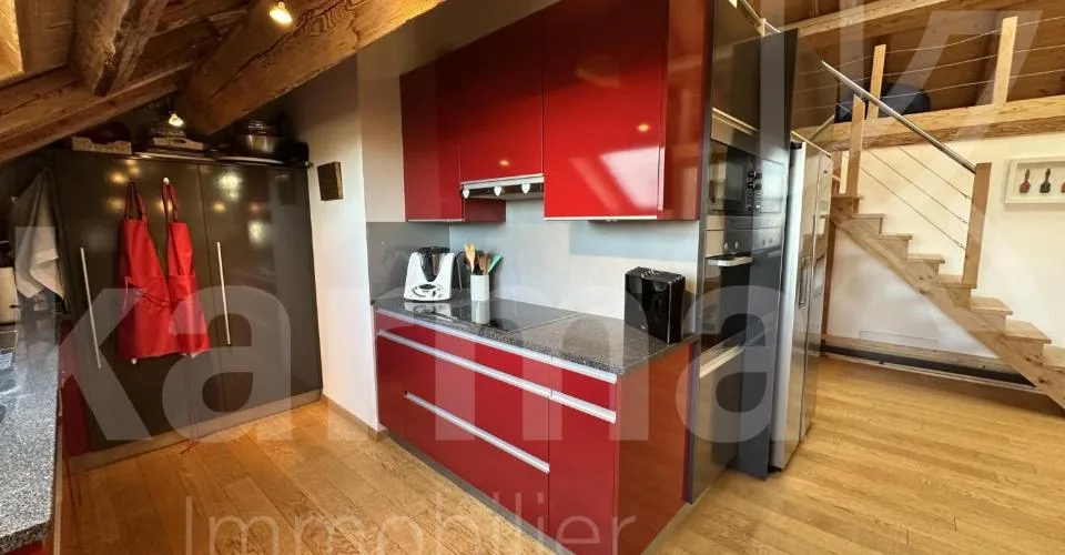 En exclusivité - Coup de coeur pour ce magnifique appartement en attique
