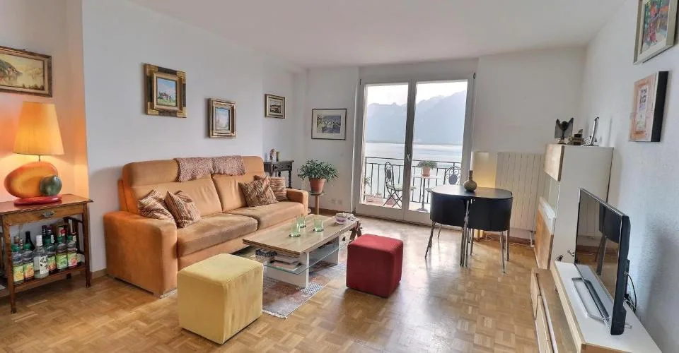 Superbe appartement en viager occupé sans rente Vue Exceptionnelle sur le Lac à Territet (VD)