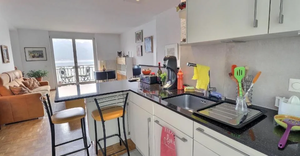 Superbe appartement en viager occupé sans rente Vue Exceptionnelle sur le Lac à Territet (VD)