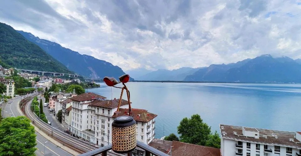 Superbe appartement en viager occupé sans rente Vue Exceptionnelle sur le Lac à Territet (VD)