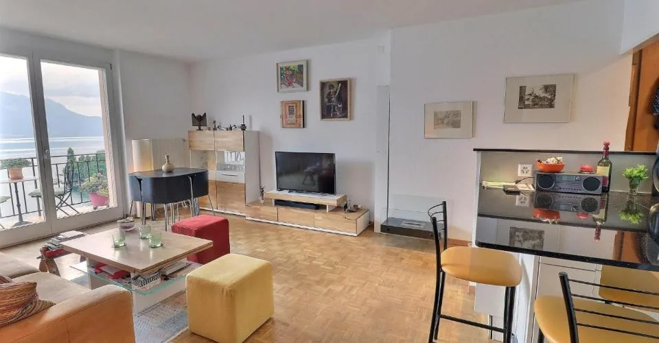 Superbe appartement en viager occupé sans rente Vue Exceptionnelle sur le Lac à Territet (VD)